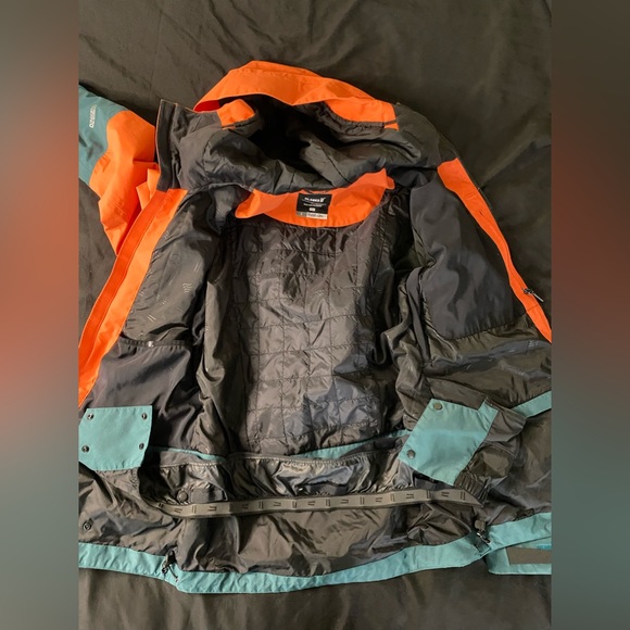 Planks Tracker Insulated Ski Jacket Size Small Lifeboat Orange - Picture 6 of 6